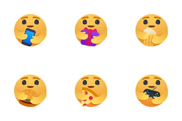 Free Emojis de cuidado Paquete de Iconos