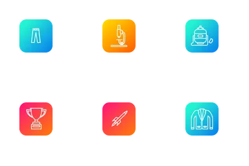 Free Escuela y educación vol 1 Paquete de Iconos