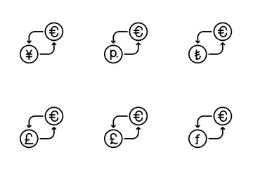 Free Euro Pacote de Ícones