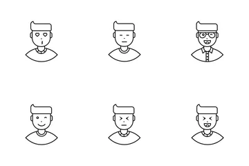 Free Facial Expression Icon Pack