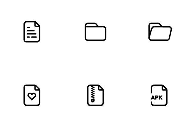 Download File And Folders Icon pack Available in SVG, PNG & Icon Fonts