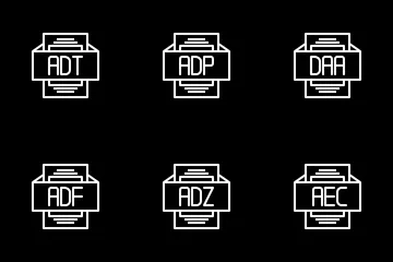 Free File Type Solid Icon Pack