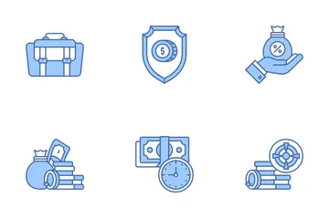 Free Financial Planning Icon Pack