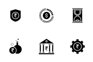 Free Financiación de las empresas Paquete de Iconos