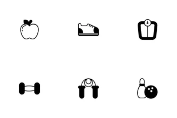 Free Fitness And Gym Icon Pack
