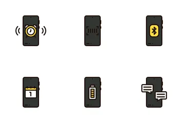 Free Fonctions mobiles Icon Pack