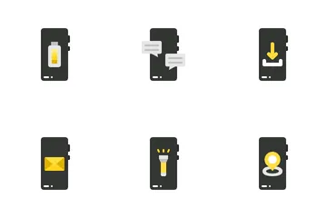 Free Fonctions mobiles Icon Pack