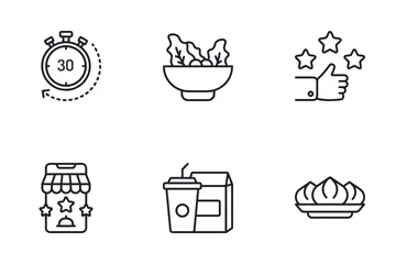 Free Food Services Icon Pack