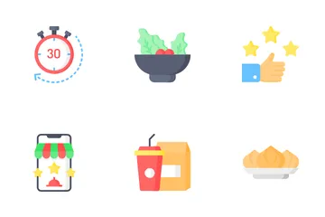 Free Food Services Icon Pack