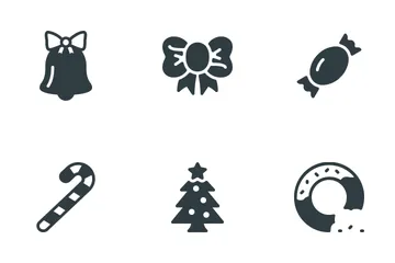 Free Free Glyph Christmas Icons Icon Pack
