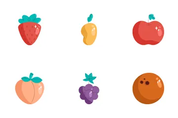 Free Fresh Fruits Icon Pack