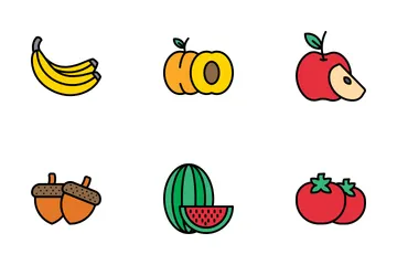 Free Frutas Paquete de Iconos