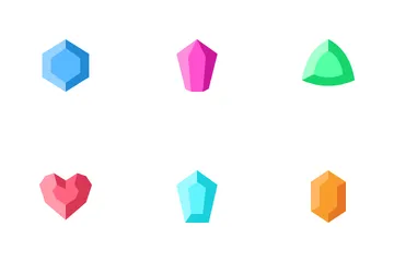 Free Game Crystal And Gemstone Icon Pack