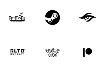 Free Game Logo Icon Pack