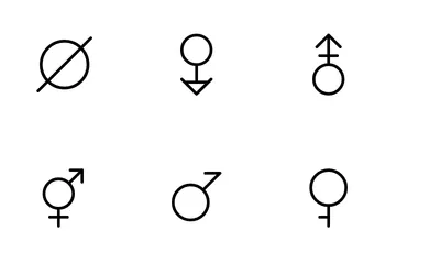 Free Social / Genders Icon Pack