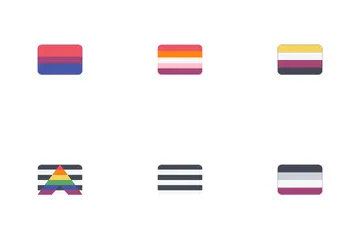 Free Genders Flags Icon Pack