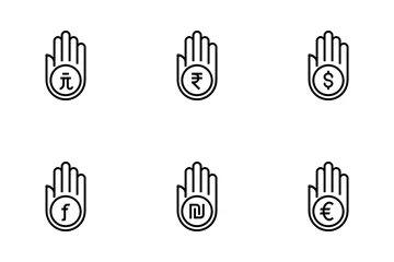 Free Hand Line Icon Pack