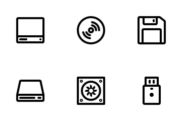 Free Hardware Computer Icon Pack