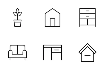 Free Home Furniture Icon Pack