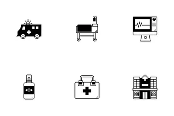 Free Hospital Icon Pack