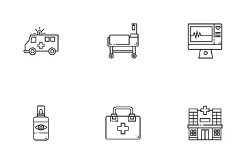 Free Hospital Icon Pack