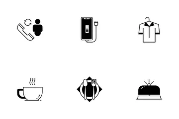 Free Hotel Services Icon Pack