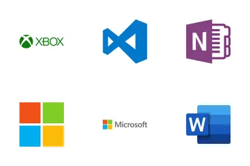 Free Logotipos da Microsoft Pacote de Ícones