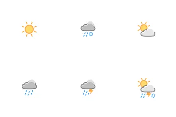 Free Ícones de luz diurna do tempo Pacote de Ícones