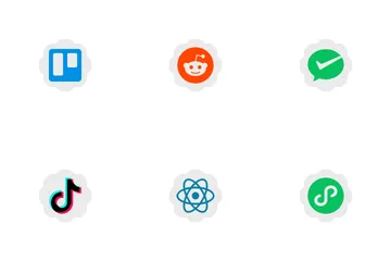 Free Iconografía de las redes sociales Paquete de Iconos