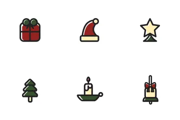 Free Iconos de Navidad Paquete de Iconos