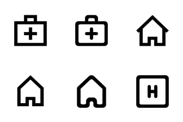Free Iconos mínimos Paquete de Iconos
