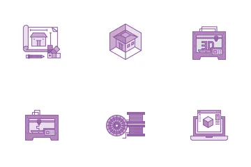 Free Impressao 3D Pacote de Ícones