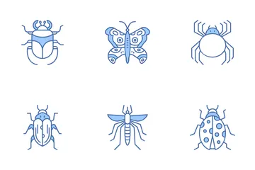 Free Insectes Pack d'Icônes