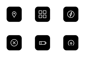 Free Interfaccia utente Android Vol 1 Icon Pack