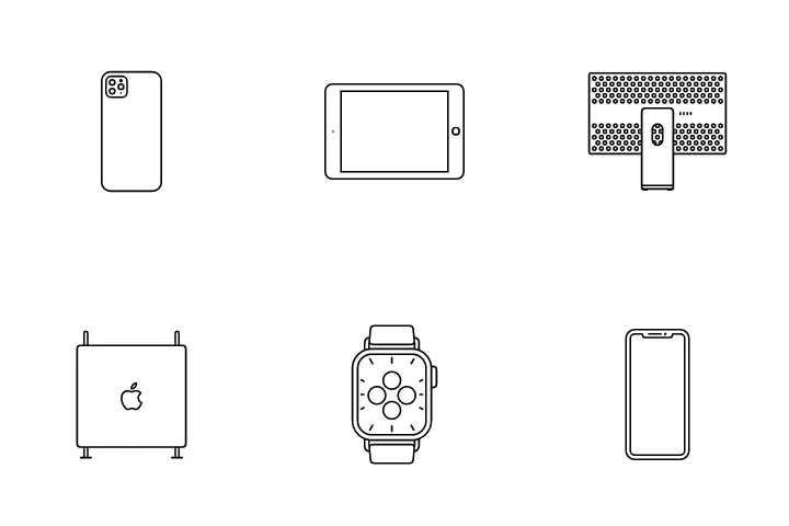 Desktop Mac Icon Packs - Free Download in SVG, PNG