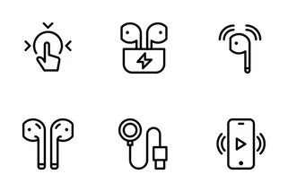 IPhone 7 & AirPods Icons