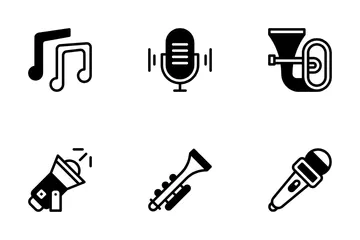 Free Jazz Music Icon Pack