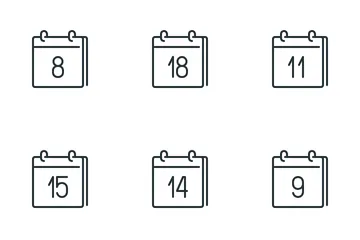 Free Kalender Symbolpack