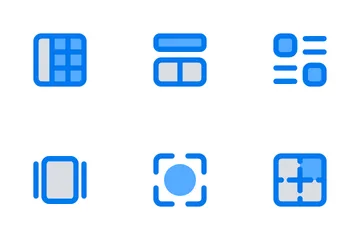 Free Layout And Alignment Icon Pack