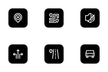 Free Location And Navigation Icon Pack