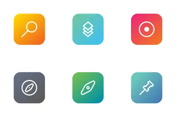 Free Location And Navigation Icon Pack