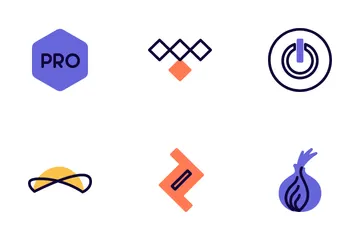 Free Logo technologique Vol 7 Pack d'Icônes