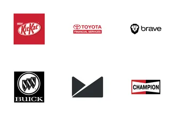 Free Logos de marques mondiales Vol 19 Pack d'Icônes