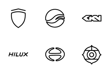 Free Logotipo De Automoción Marca Paquete de Iconos