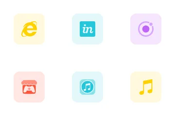 Free Logotipo da Tecnologia Vol 4 Pacote de Ícones