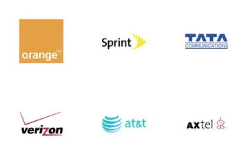 Free Logotipo de empresas de telecomunicaciones Paquete de Iconos