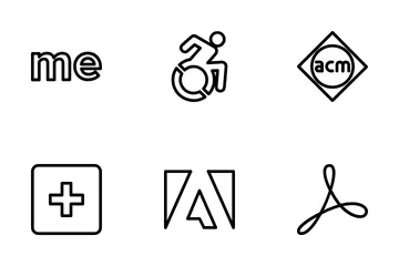 Free Logotipo de tecnología Vol 1 Paquete de Iconos