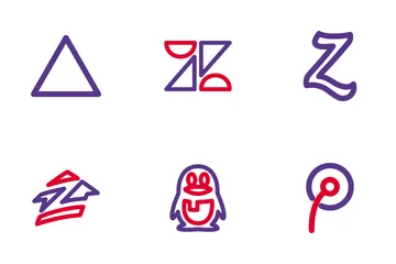 Free Logotipo de tecnología Vol 7 Paquete de Iconos
