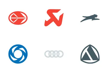 Free Marca de logotipo automotivo Pacote de Ícones