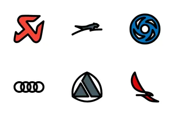Free Marca de logotipo automotivo Pacote de Ícones